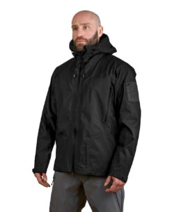 Gore-Tex 3L Hoody Black Schwarz -Taktische Ausrüstung Verkäufe dns alpha gore tex 3l hoody black schwarz 50015 00501 5