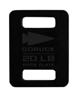 Ruck Plate - 20 LB (Rucker) Black