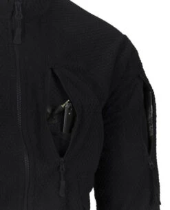 Alpha Tactical Jacket Grid Fleece Black Schwarz -Taktische Ausrüstung Verkäufe helikon tex alpha tactical jacket grid fleece black schwarz bl alt fg 01 5