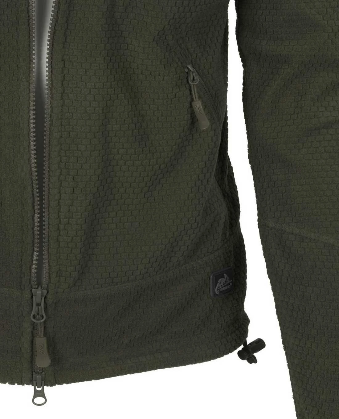 Alpha Tactical Jacket Grid Fleece Olive Green 6 Alpha Tactical Jacket Grid Fleece Olive Green – Bild 4