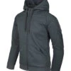 Urban Tactical Hoodie FullZip Melange Black-Grey -Taktische Ausrüstung Verkäufe helikon tex urban tactical hoodie fullzip melange black grey bl uhf po m1 1