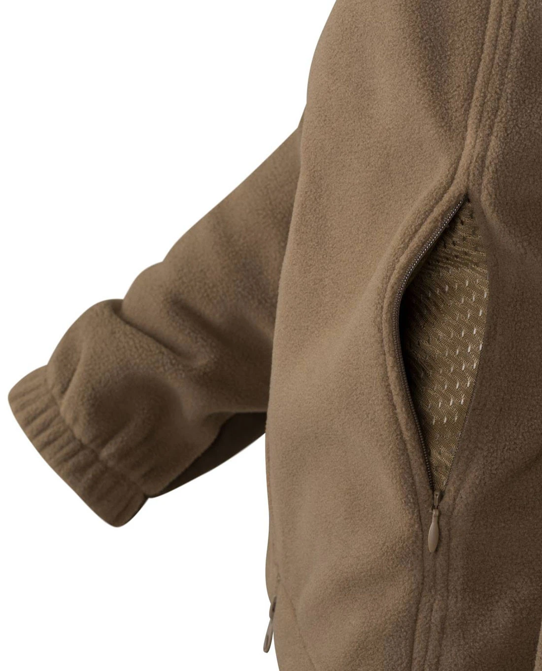 Women's CUMULUS Jacket Double Fleece Coyote 8 Women's CUMULUS Jacket Double Fleece Coyote – Bild 6