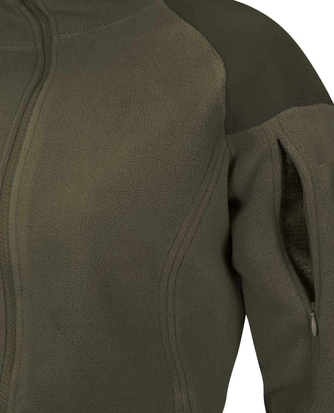 Women's CUMULUS Jacket Heavy Fleece Taiga Green 9 Women's CUMULUS Jacket Heavy Fleece Taiga Green – Bild 7