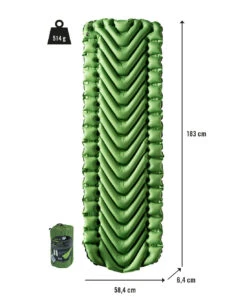 Klymit Static V Green/Char Black -Taktische Ausrüstung Verkäufe klymit static v green char black 06svgr02c 8