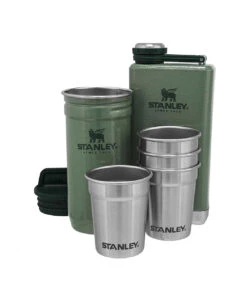 Stanley Adventure Shot Glass & Flask Gift Set 236ml Grün