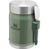 Stanley Classic Food Jar + Spork 0.4l Grün -Taktische Ausrüstung Verkäufe stanley classic food jar spork 04l gruen 673700 1