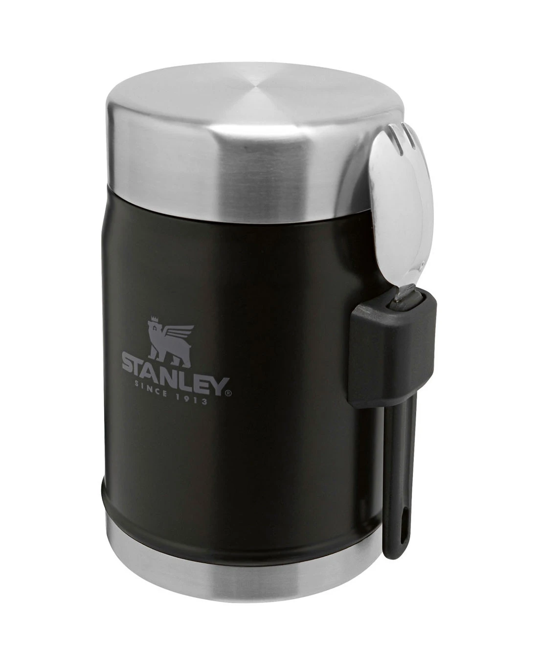 Stanley Classic Food Jar + Spork 0.4l Matt Schwarz 3 Stanley Classic Food Jar + Spork 0.4l Matt Schwarz