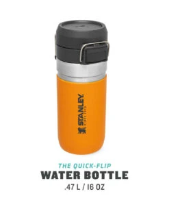 Stanley Quick-Flap Water Bottle 0.47l Safrangelb -Taktische Ausrüstung Verkäufe stanley quick flap water bottle 047l safrangelb 674303 5