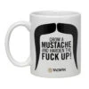 Tasse Grow A Mustache -Taktische Ausrüstung Verkäufe tacwrk tasse grow a mustache tw mug mustache 1