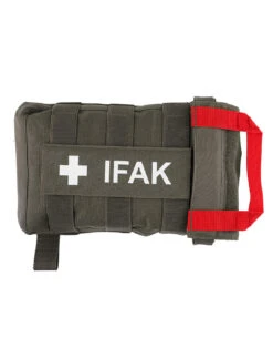 Tasmanian Tiger TT IFAK Pouch VL L IRR Steingrau Oliv -Taktische Ausrüstung Verkäufe tasmanian tiger tt ifak pouch vl l irr steingrau oliv 7890332 3